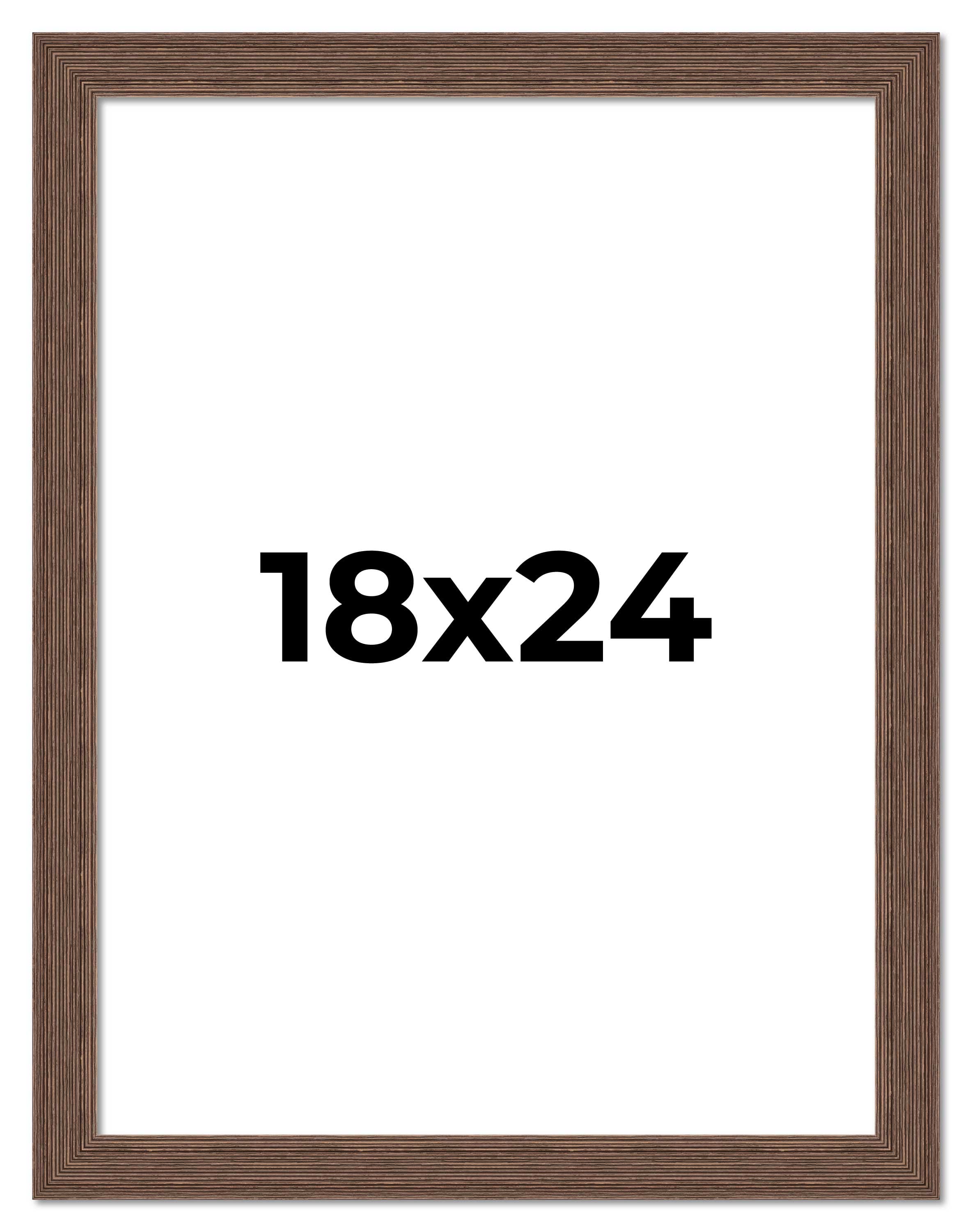 Classic Walnut 18x24 Solid Wood Picture Frame