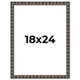 thumbnail image 1 of 18x24 Frame Black Brown Chestnut Mosaic Solid Wood Picture Frame | 1.125 Inch Moulding Width |, 1 of 8