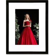 18x24 Frame Black, Display 18x24 Inch Picture without Mat Or 16x20 Inch Picture with Mat,Photo Poster Picture Frames for Wall Display - Set of 1