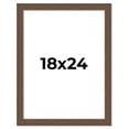 thumbnail image 1 of 18x24 Frame Brown Farmhouse Solid Wood Picture Frame Width 1.5 Inches | Interior Frame Depth 0.5, 1 of 8