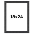 thumbnail image 1 of 18x24 Frame Brown Rustic Solid Wood Picture Frame 1.5 Inches Wide | Interior Frame Depth 0.5 Inches, 1 of 8