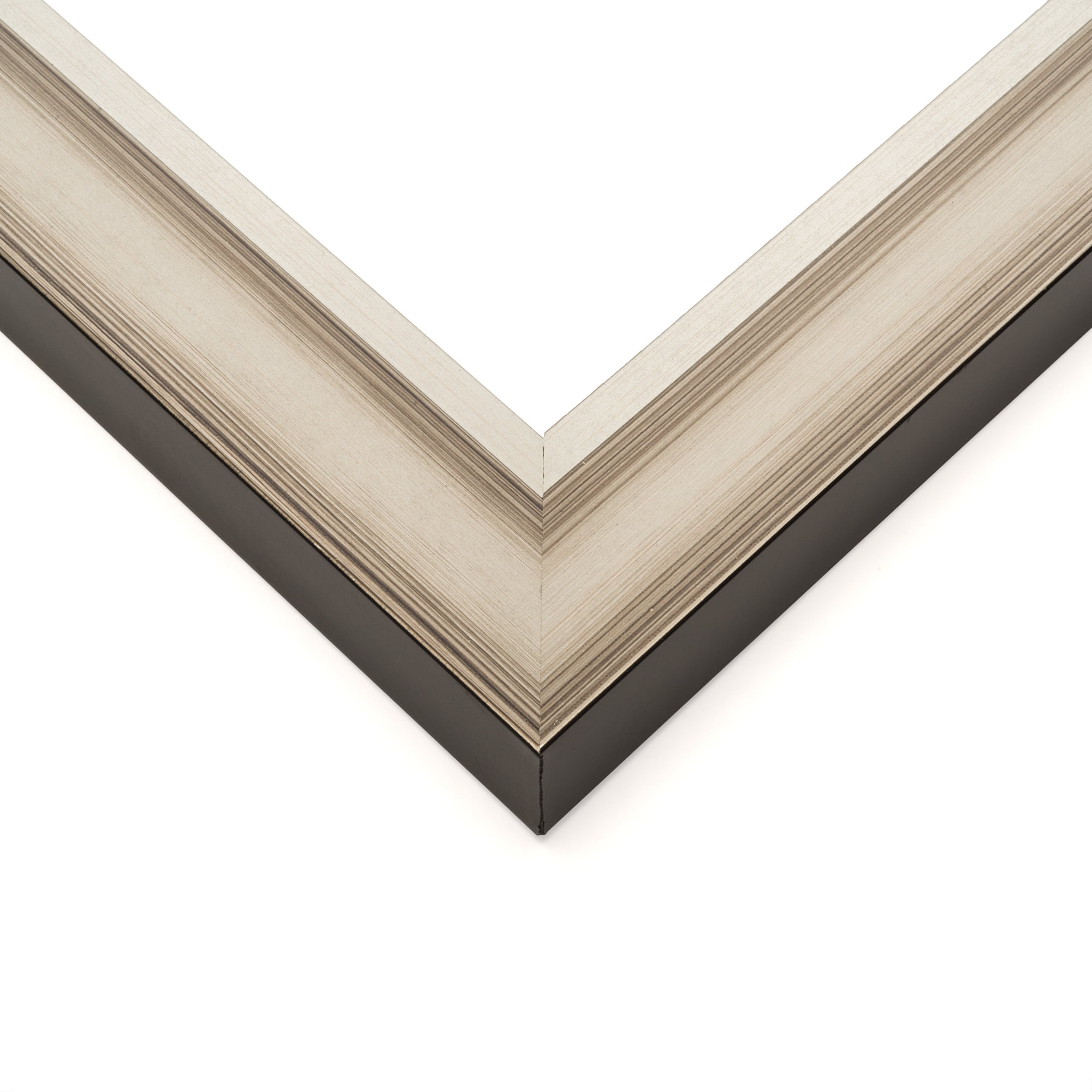 18x24 Frame Grey Solid Wood Picture Frame Width 1.625 Inches | Interior Frame Depth 0.6875 Inches |
