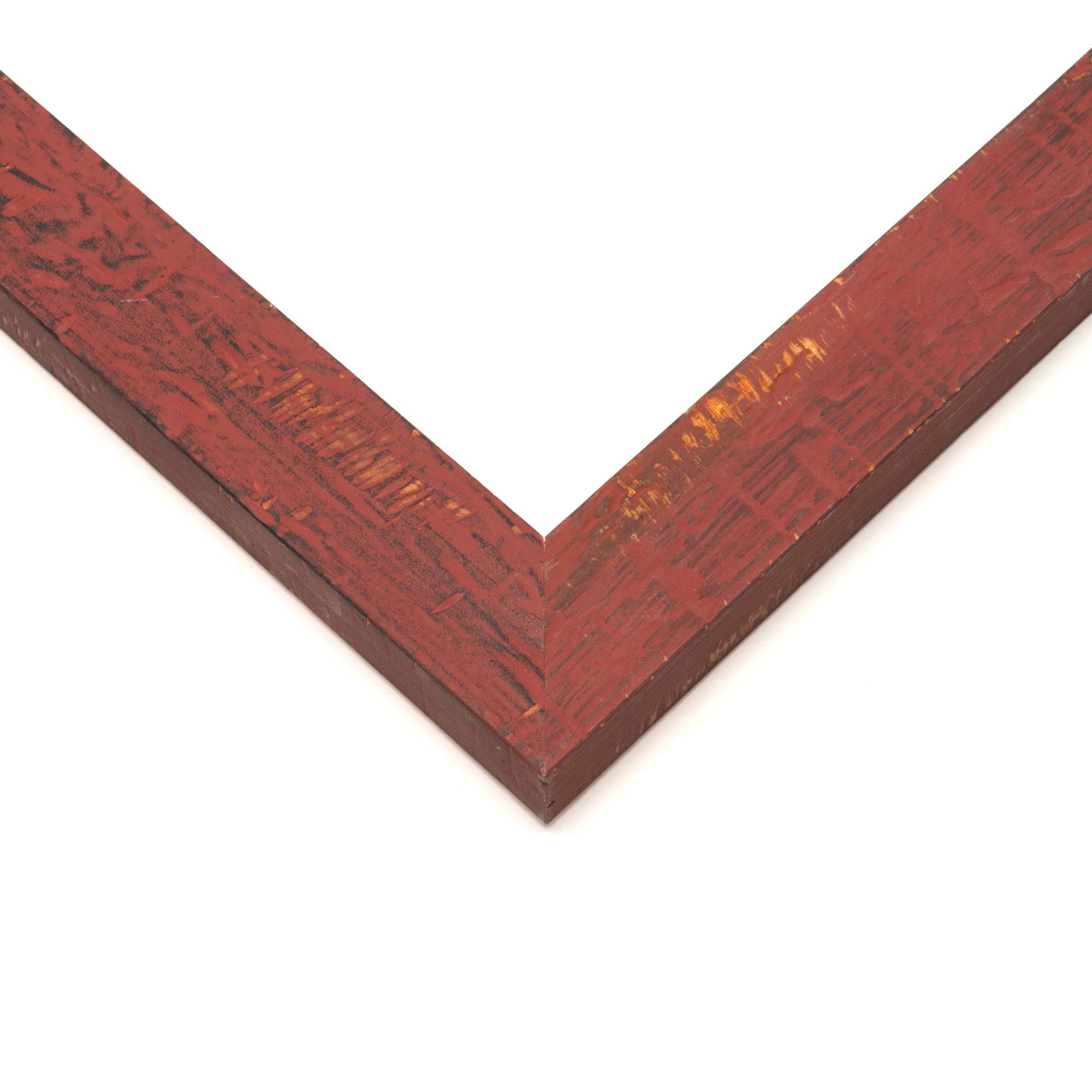 18x24 Frame Red Solid Wood Picture Frame Width 1.125 Inches | Interior Frame Depth 0.5 Inches |