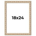 thumbnail image 1 of 18x24 Frame White Real Wood Picture Frame Width 1.5 inches | Interior Frame Depth 0.5 inches |, 1 of 8