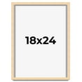 thumbnail image 1 of 18x24 Shadow Box Frame Brown | 0.875 Inches Deep Real Wood Contemporary Shadowbox Display Frame |, 1 of 5