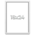thumbnail image 1 of 18x24 Shadow Box High Gloss White Display Frame | 1.625 Inches Deep | 1 Inch Moulding Width | Solid, 1 of 4