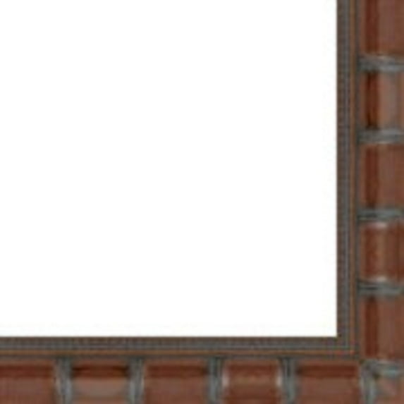 18x24 Wide Brown 'Bamboo' Solid Wood Frame - Great for Posters, Photos, Art Prints, Mirror, Chalk
