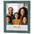 thumbnail image 1 of 18x25 Frame Blue Rustic Barnwood Solid Wood Picture Frame Width 1.25 Inches | Interior Depth 0.5, 1 of 8