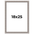 thumbnail image 1 of 18x25 Frame Grey Real Wood Picture Frame Width 1.25 inches | Interior Frame Depth 0.5 inches | Hans, 1 of 8