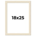 thumbnail image 1 of 18x25 Frame White Real Wood Picture Frame Width 1.5 inches | Interior Frame Depth 0.5 inches | Barn, 1 of 8