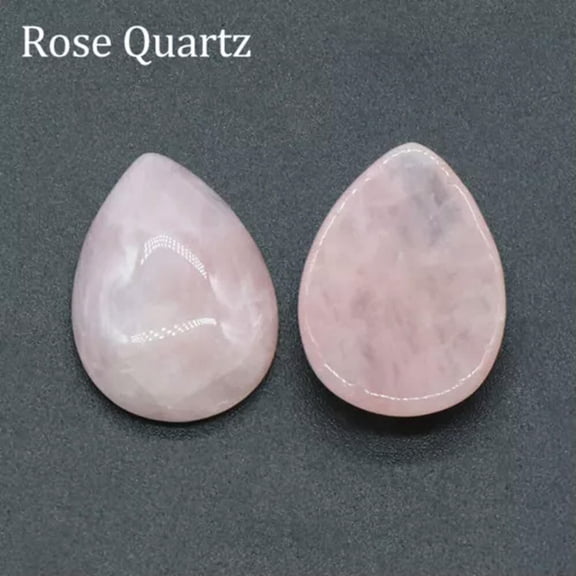 18x25mm Water Drop Crystal Stone Chakra CAB Flatback Cabochon Beads for Jewelry