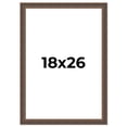 thumbnail image 1 of 18x26 Frame Golden Caramel Solid Wood Bronze Picture Frame | 1.25 Inch Moulding Width | 0.5 Inch, 1 of 8