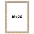 thumbnail image 1 of 18x26 Frame White Real Wood Picture Frame Width 1.5 inches | Interior Frame Depth 0.5 inches |, 1 of 8