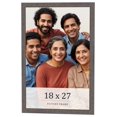thumbnail image 1 of 18x27 Frame Blue Kingsley Pewter Solid Wood Picture Frame Width 0.75 Inches |Interior Depth 0.5, 1 of 8
