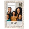 thumbnail image 1 of 18x27 Frame White Real Wood Picture Frame Width 1.5 inches | Interior Frame Depth 0.5 inches |, 1 of 8