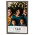 thumbnail image 1 of 18x28 Frame Blue Kingsley Pewter Solid Wood Picture Frame Width 0.75 Inches |Interior Depth 0.5, 1 of 8