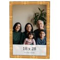 thumbnail image 1 of 18x28 Frame Gold Bamboo Solid Wood Picture Frame | 1 Inch Moulding Width | Interior Frame Depth, 1 of 8