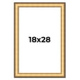 thumbnail image 1 of 18x28 Frame Gold Plein Aire Solid Wood Picture Frame Width 2 Inches | Interior Frame Depth 0.5, 1 of 8