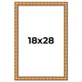 thumbnail image 1 of 18x28 Frame Gold Real Wood Picture Frame Width 1.5 inches | Interior Frame Depth 0.5 inches |, 1 of 8