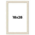thumbnail image 1 of 18x28 Frame White Real Wood Picture Frame Width 1.75 inches | Interior Frame Depth 0.5 inches |, 1 of 8