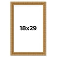 thumbnail image 1 of 18x29 Frame Gold Ornate Solid Wood Picture Frame | 2 Inch Moulding Width | Firman Traditional Photo, 1 of 8