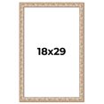 thumbnail image 1 of 18x29 Frame White Real Wood Picture Frame Width 1.5 inches | Interior Frame Depth 0.5 inches |, 1 of 8