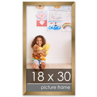  Poster Palooza 30x30 White Rustic Birch Wood Picture Square  Frame - Picture Frame Includes UV Acrylic, Foam Board Backing, & Hanging  Hardware!