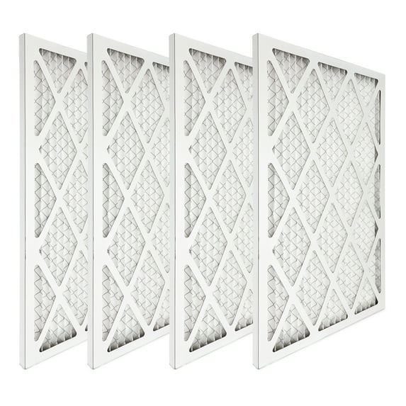 18x30x1 (17.75 x 29.75) MERV 8 Furnace Filter (4 Pack)