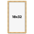 thumbnail image 1 of 18x32 Shadow Box Bronze Cross-Brushed Display Frame | 1.625 Inches Deep Solid Wood | UV Resistant, 1 of 8