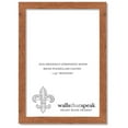 thumbnail image 1 of 18x34 Light Walnut Rustic Pine Picture Frame for Puzzles Posters Photos or Artwork, 1 of 4