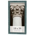 thumbnail image 1 of 18x39 Frame Blue Rustic Barnwood Solid Wood Picture Frame Width 1.25 Inches | Interior Depth 0.5, 1 of 8