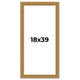 thumbnail image 1 of 18x39 Frame Gold Ornate Solid Wood Picture Frame | 2 Inch Moulding Width | Firman Traditional Photo, 1 of 8