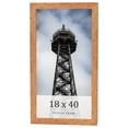 thumbnail image 1 of 18x40 Frame Beige Real Wood Picture Frame Width 1.25 inches | Interior Frame Depth 0.5 inches |, 1 of 8