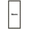 thumbnail image 1 of 18x44 Frame Black-Brown Medieval Solid Wood Picture Frame | 1.5 Inch Moulding Width | Gotham, 1 of 8
