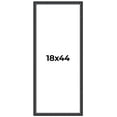 thumbnail image 1 of 18x44 Frame Black Real Wood Picture Frame Width 1.25 inches | Interior Frame Depth 0.5 inches |, 1 of 8