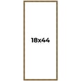 thumbnail image 1 of 18x44 Frame Gold Kingsley Distressed Solid Wood Picture Frame Width 0.75 Inches | Interior Frame, 1 of 8