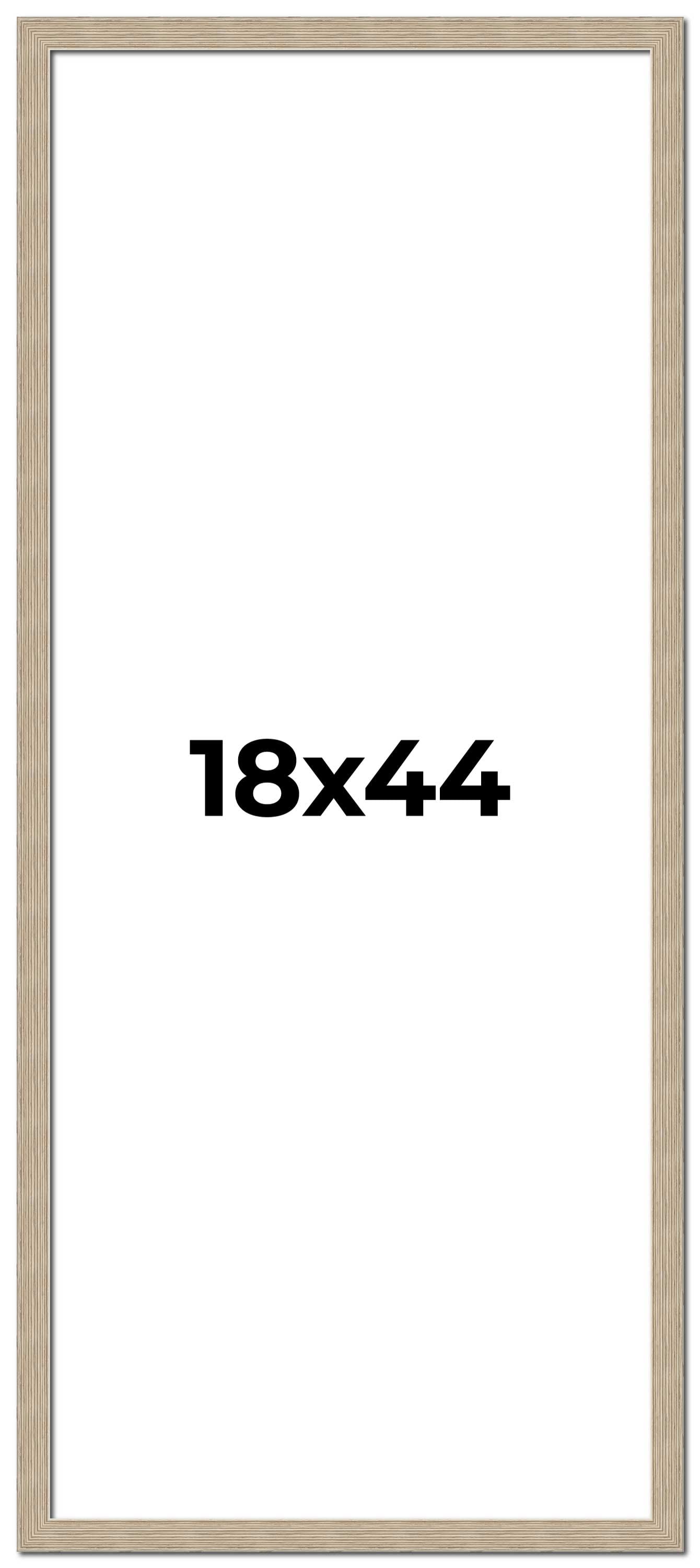 18x44 Frame Grey Solid Wood Picture Frame Width 1 Inches | Interior ...