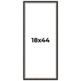 thumbnail image 1 of 18x44 Frame Silver Real Wood Picture Frame Width 1.25 Inches | Interior Frame Depth 0.75 Inches |, 1 of 8