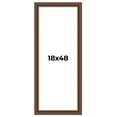 thumbnail image 1 of 18x48 Copper and Brown Real Wood Picture Frame Width 2 inches | Interior Frame Depth 0.5 inches |, 1 of 8