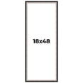 thumbnail image 1 of 18x48 Frame Silver Real Wood Picture Frame Width 1.25 Inches | Interior Frame Depth 0.75 Inches |, 1 of 8