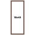 thumbnail image 1 of 18x49 Frame Brown Distressed Barnwood Picture Frame | Rustic Farmhouse Photo Frame Includes UV, 1 of 8