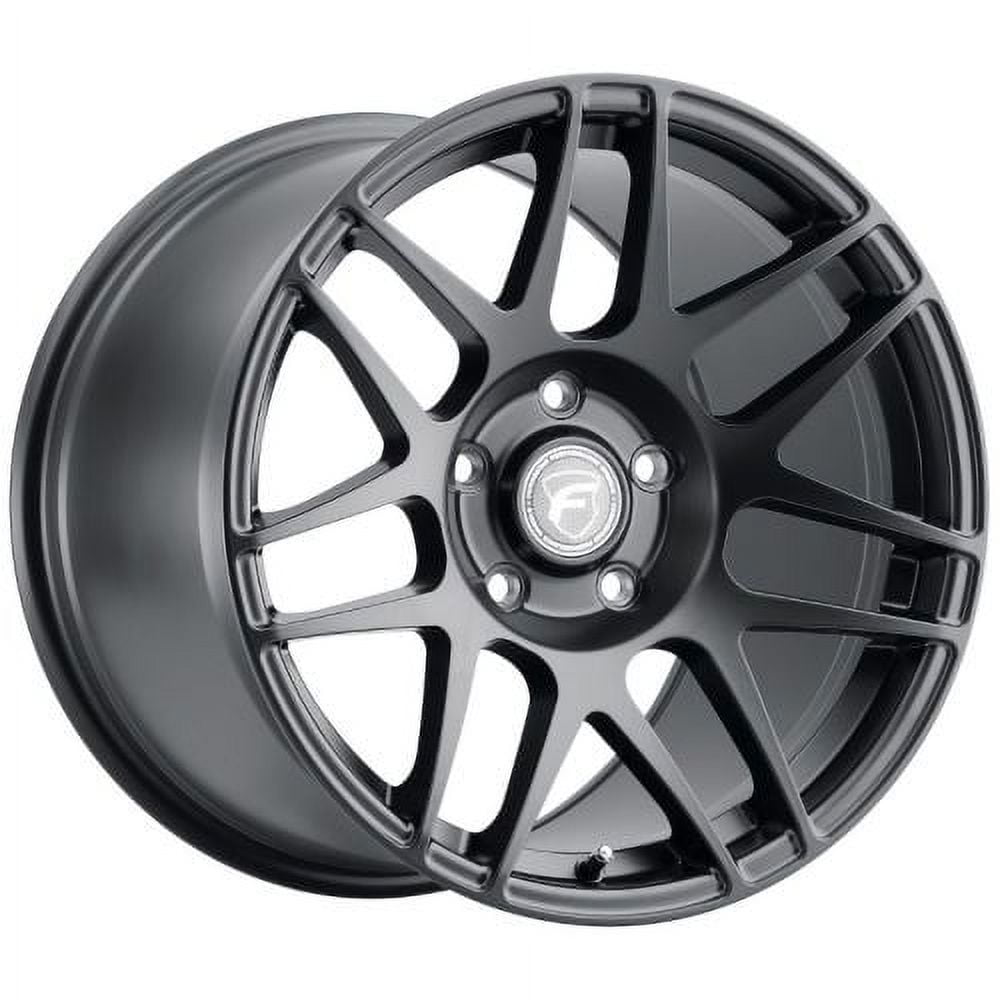 18x5 Forgestar F172 F14 Drag Satin Black Wheel 5x115 (-37mm)