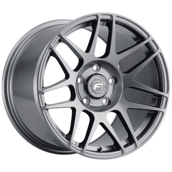 18x5 Forgestar F173 F14 Drag Gloss Anthracite Wheel 5x115 (-37mm)