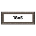 thumbnail image 1 of 18x5 Frame Black Bamboo Solid Wood Picture Frame Width 1.5 Inches | Interior Frame Depth 0.5 Inches, 1 of 8