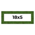 thumbnail image 1 of 18x5 Frame Green Burl Solid Wood Picture Frame | 1.75 Inches Moulding Width | Interior Frame Depth, 1 of 8