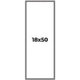 thumbnail image 1 of 18x50 Frame Blue Kingsley Pewter Solid Wood Picture Frame Width 0.75 Inches |Interior Depth 0.5, 1 of 8
