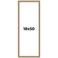 thumbnail image 1 of 18x50 Frame Gold Solid Wood Picture Frame Width 1.25 Inches | Interior Frame Depth 0.375 Inches |, 1 of 8