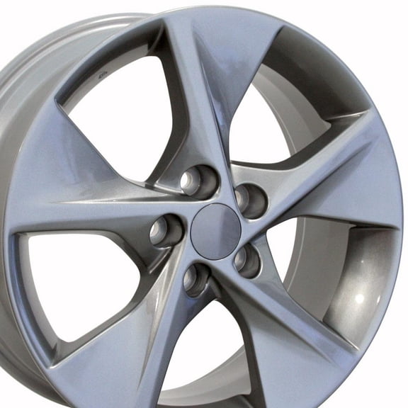 OE Wheels TY12 18 Inch Rims Fit Camry Style 5x114.3 18x7.5 Gloss Gunmetal - Hollander 69605 (Set of 4)