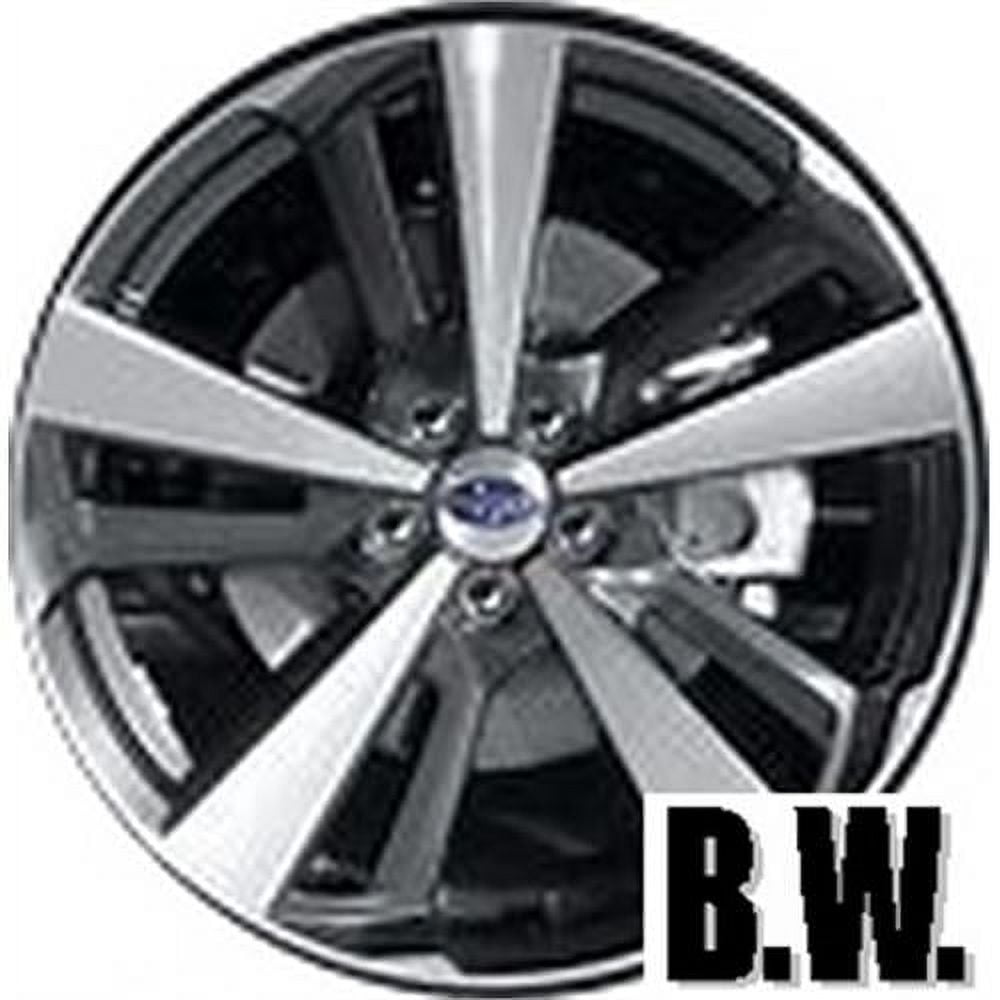 18x7.5 in Wheel for SUBARU IMPREZA 2017-2021 CHARCOAL Reconditioned ...