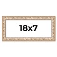 thumbnail image 1 of 18x7 Frame White Real Wood Picture Frame Width 1.5 inches | Interior Frame Depth 0.5 inches |, 1 of 8